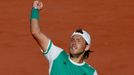 Lucas Pouille na French Open 2017