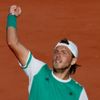 Lucas Pouille na French Open 2017