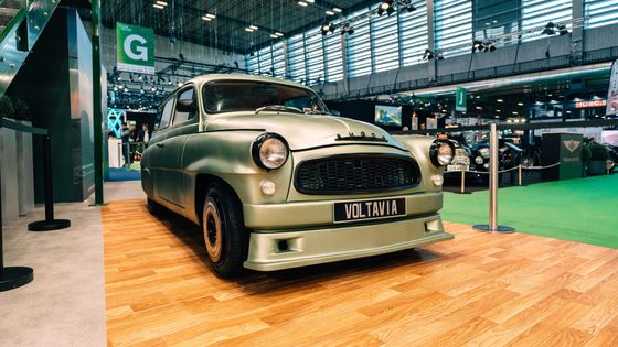 Elektrická Škoda Octavia je realitou. Má baterku z Enyaqu a karoserii z roku 1969