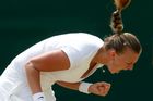 Kvitová i Berdych si zahrají ve čtvrtfinále Wimbledonu