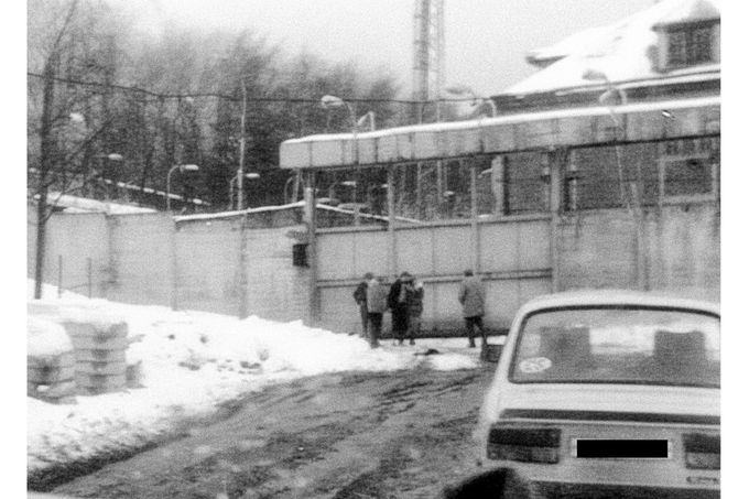 Věznice Minkovice u Liberce, nedatovaný snímek z 80. let. V tomto komunistickém pracovním táboře se roku 1988 seznámili sérioví vrazi Kott a Kutílek.