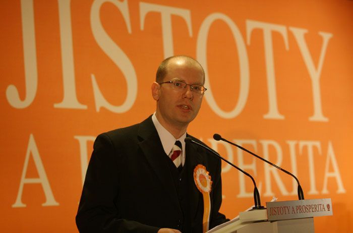Bohuslav Sobotka na programové konferenci ČSSD