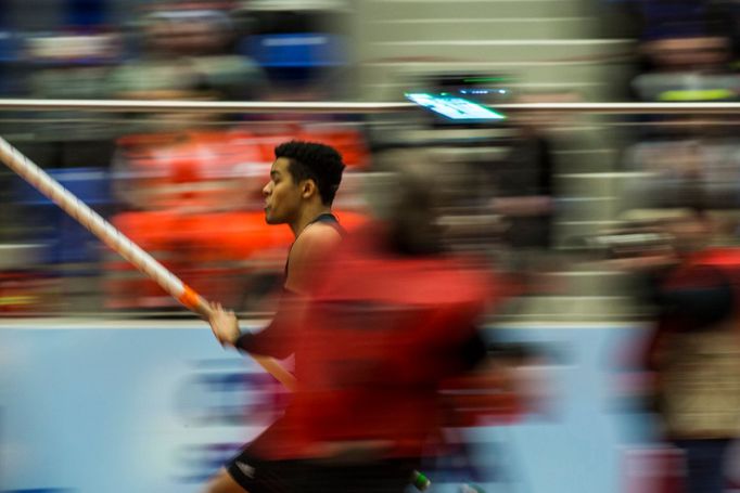 Czech Indoor Gala 2017: tyč - Emmanouíl Karális