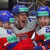 Češi slaví gól v semifinále MS 2024 Česko - Švédsko
