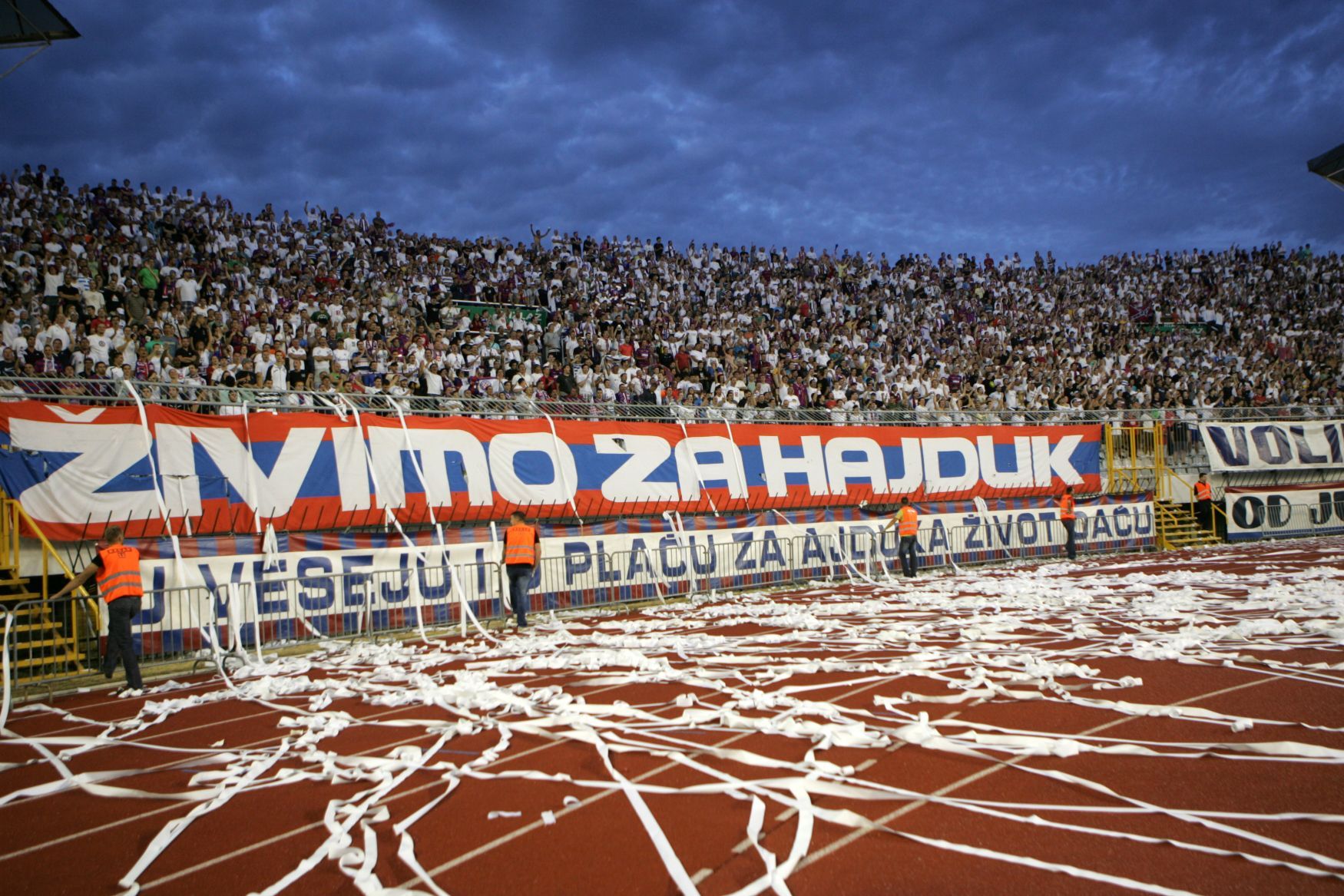 Fanoušci Hajduku Split