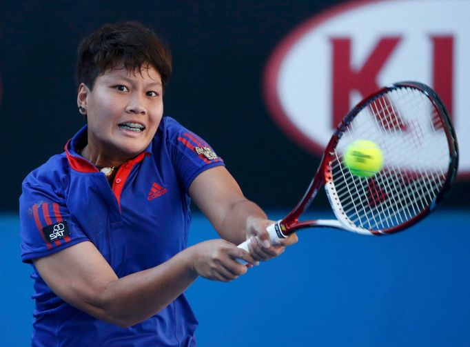 Luksika Kumkhumová vyřadila na Australian Open Petru Kvitovou