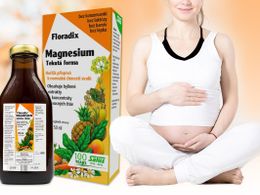 Floradix® Magnesium je ideálně vstřebatelnou formou hořčíku, která je vhodná i pro těhotné a kojící matky.