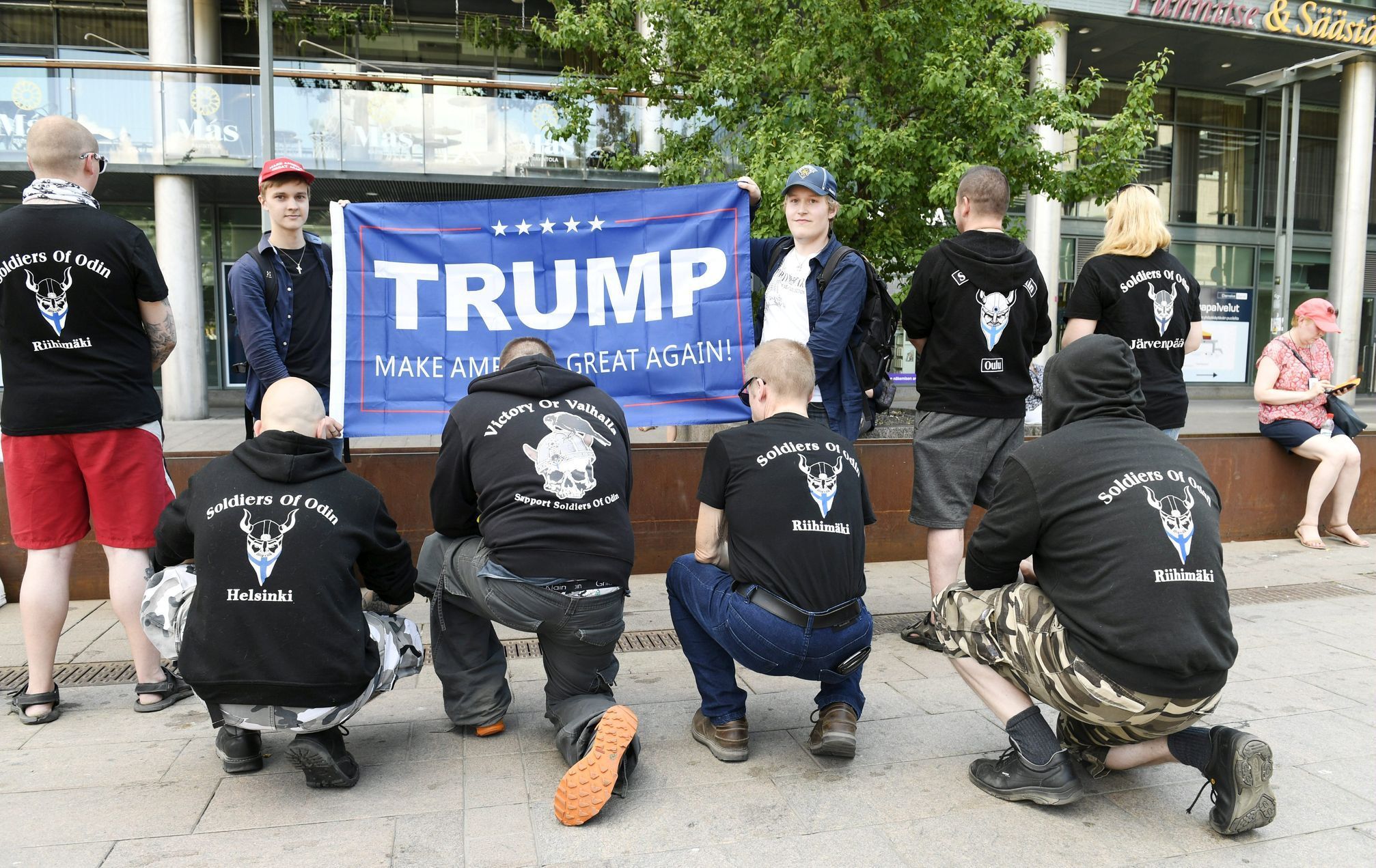 Finové Trumpa vítají