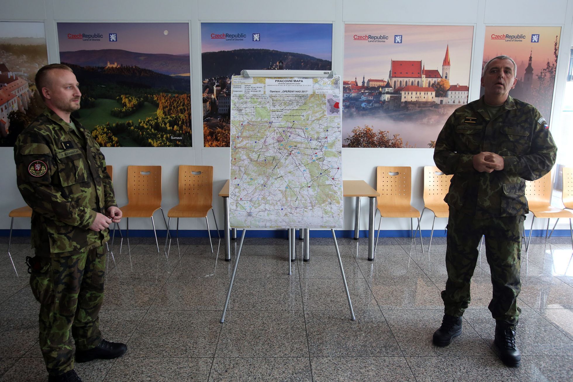 Cvičení Opeřený had 2017