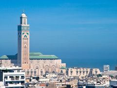 mešita v Casablance, Maroko