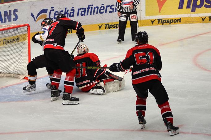 Orli Znojmo-Litvínov: Patrik Nechvátal (31) a Jan Šeda (51)