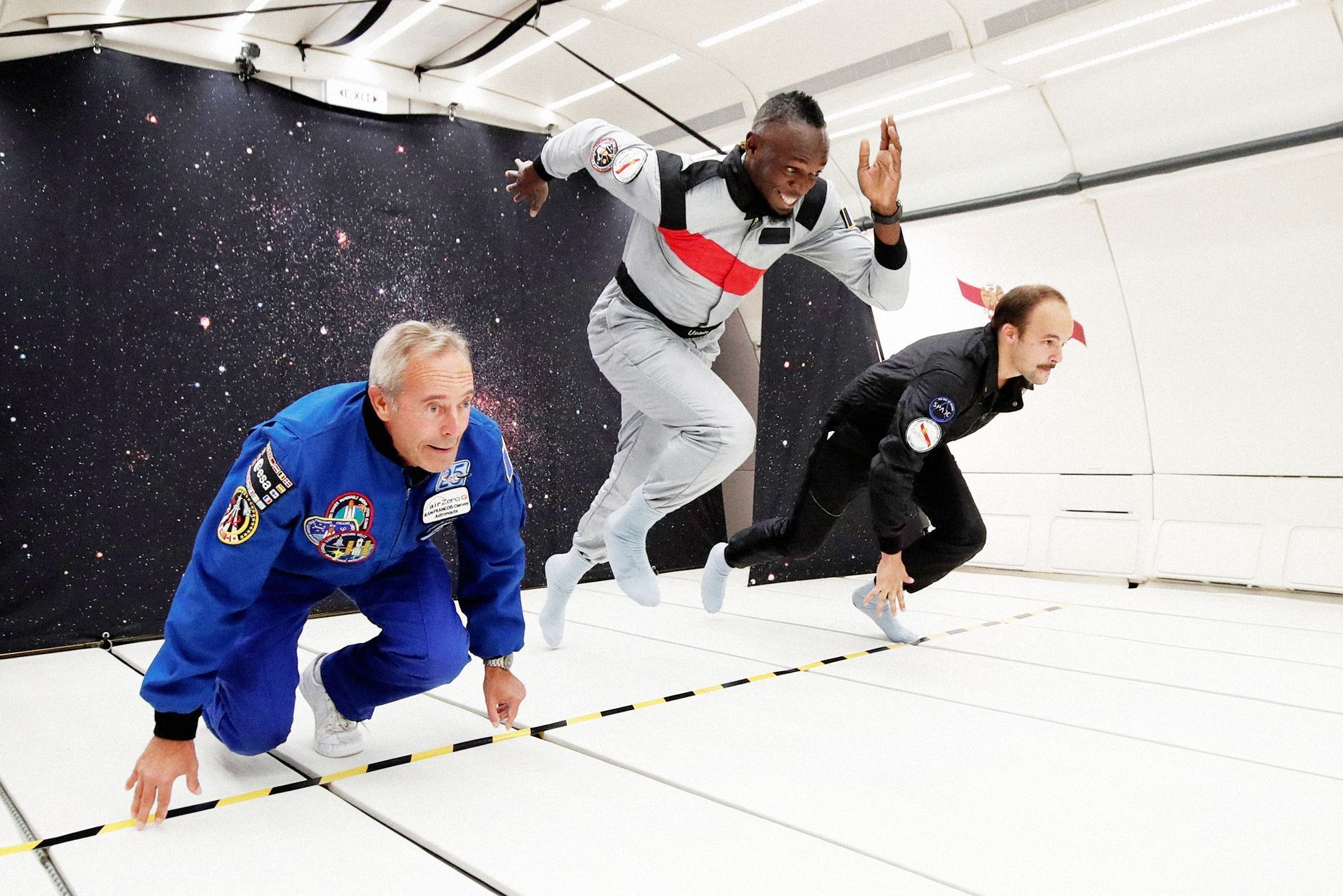 Fotogalerie / Legenda světového sprintu Usain Bolt slaví půlkulatiny