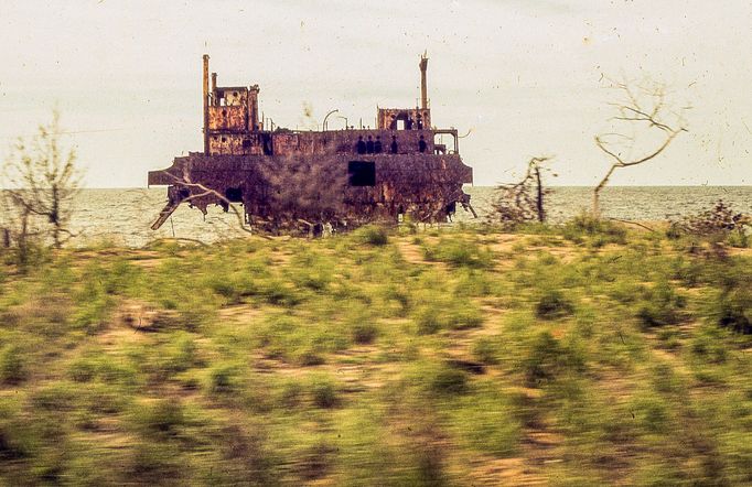 Fotografie Kuby, kterou pořídil Petr Levínský během pobytového zájezdu, jenž organizovala tehdejší Cestovní kancelář mládeže na jaře v roce 1989.