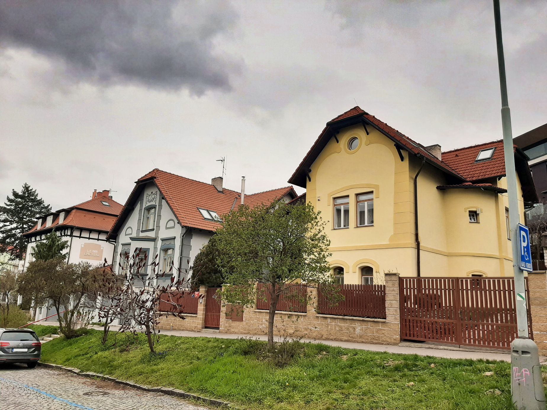 Strašnice, vilová čtvrť