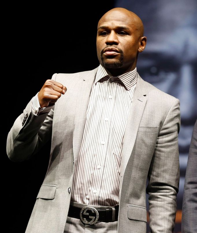 Floyd Mayweather vs. Manny Pacquiao na úvodní tiskové konferenci