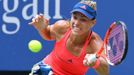 Angelique Kerberová ve finále US Open 2016 s Karolínou Plíškovou.