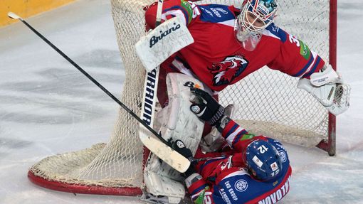 KHL: Lev - Slovan Bratislava (Vehanen, Novotný)