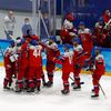 Češi slaví proměněný nájezd v zápase Česko - Švýcarsko na ZOH 2022 v Pekingu