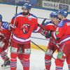 KHL, Lev - Jaroslavl: radost hráčů Lva - Ryan O'Byrne (24)