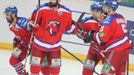 KHL, Lev - Jaroslavl: radost hráčů Lva - Ryan O'Byrne (24)