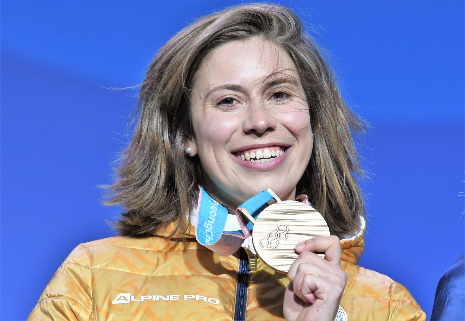 Eva Samková s bronzovou medailí na ZOH 2018