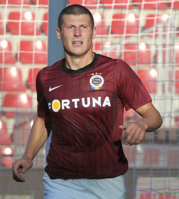 Fotbalista klubu AC Sparta Praha Manuel Pamič.