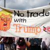 Edinburgh-protest proti Donaldu Trumpovi
