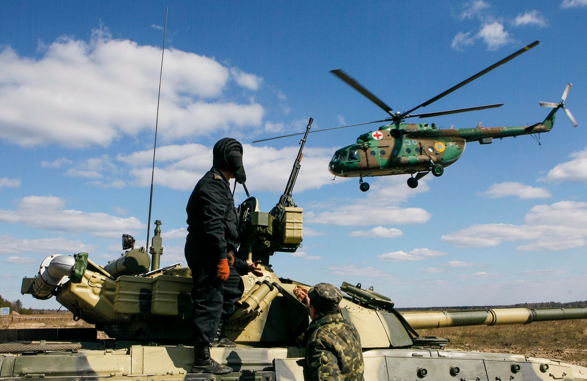 Ukrajina - armáda - vrtulník