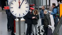 Stávka Deutsche Bahn zpoždění vlak železnice čekání