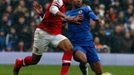 Walcott a Cole v utkání Chelsea - Arsenal