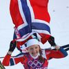 Noirka Fallaová slaví vítězství v olympijském sprintu