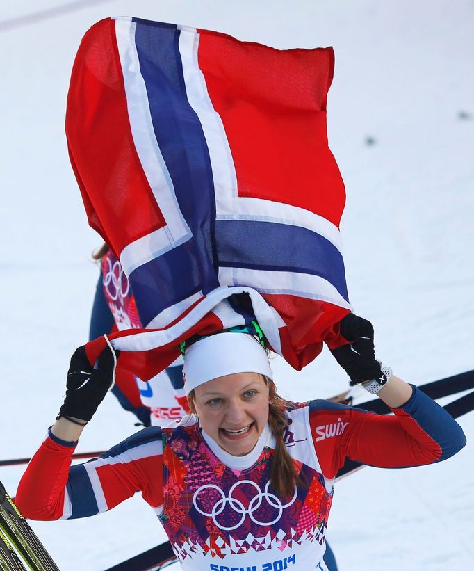 Noirka Fallaová slaví vítězství v olympijském sprintu