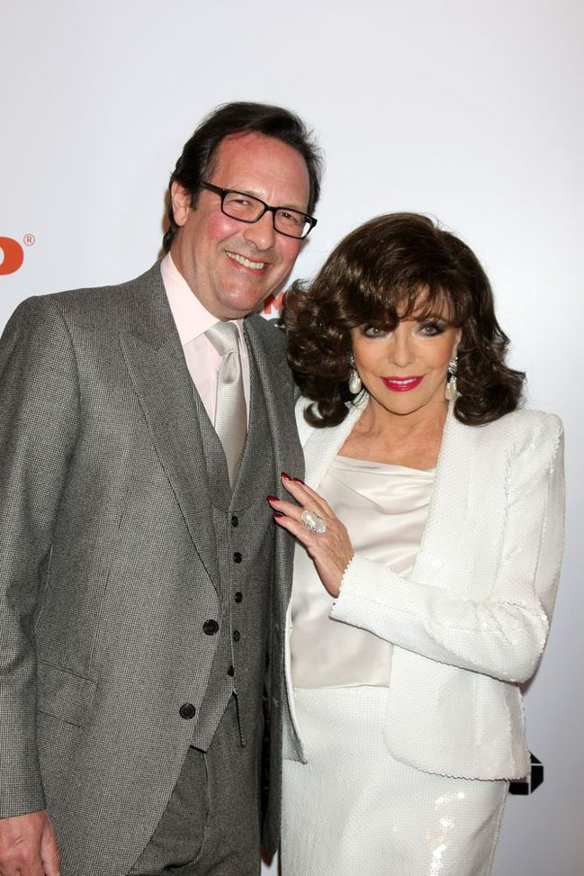 Joan Collins a Percy Gibson