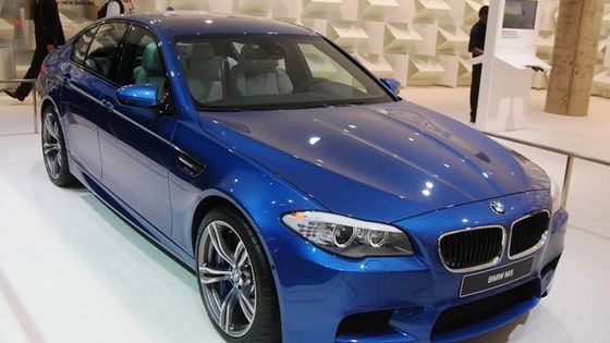 Autosalon Frankfurt. Den první