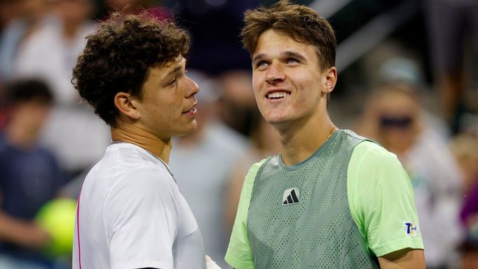 Ben Shelton a Jakub Menšík, Indian Wells 2024