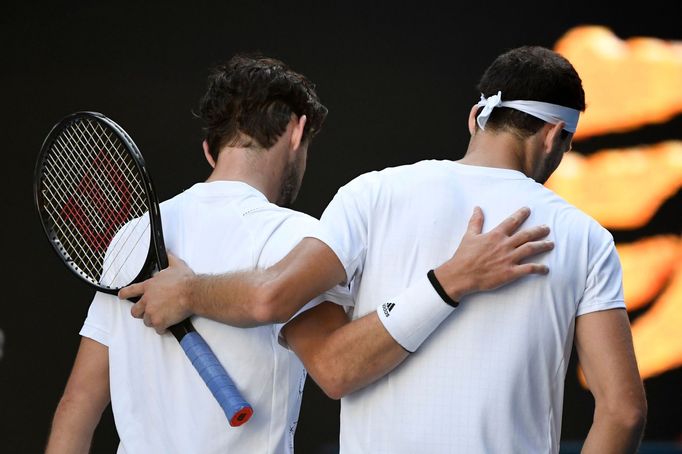 Australian Open 2021, osmifinále (Thiem a Dimitrov)