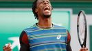 Francouz Gael Monfils na French Open 2013