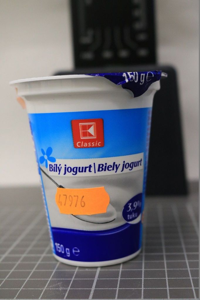 Kaufland Bílý jogurt Česká republika