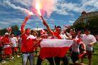 Polští fanoušci se poprali před večerním zápasem v Marseille