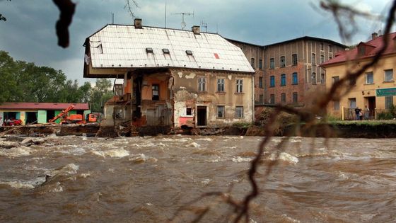 Tuny bahna a práce po velké vodě