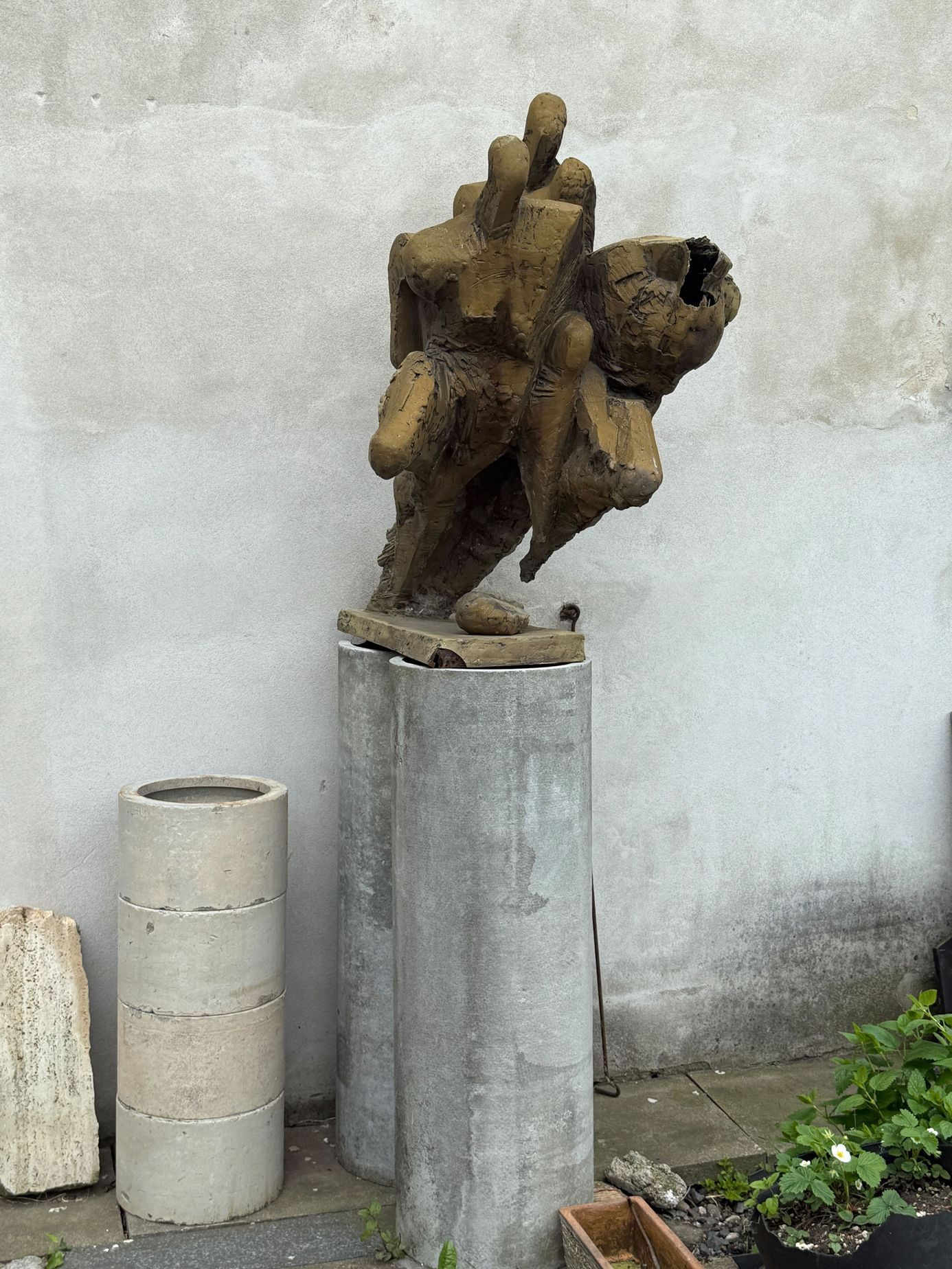 ateliér, sochy, Sochařský ateliér Jana Laudy, Olgoj Chorchoj