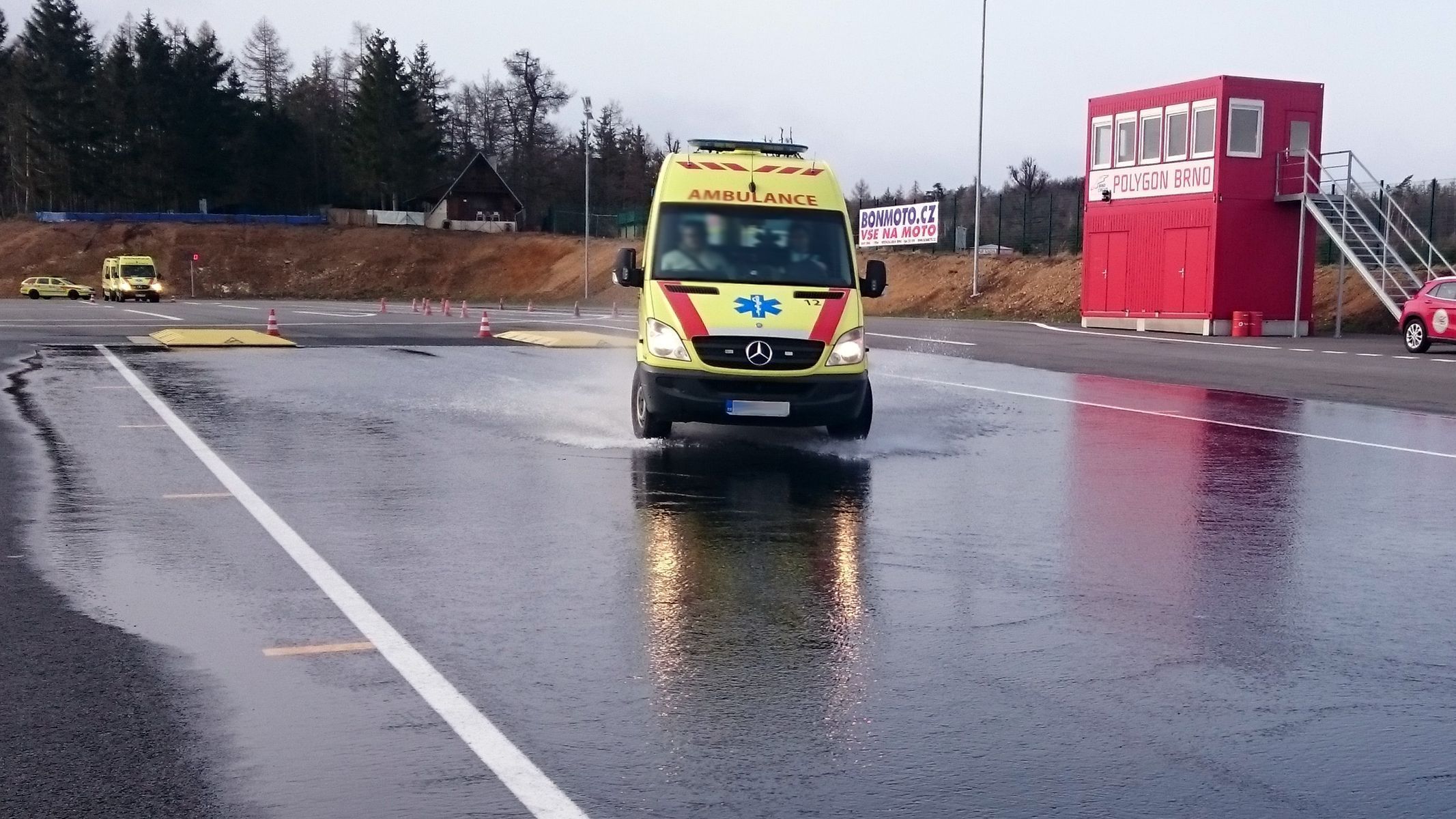Školení řidičů sanitek