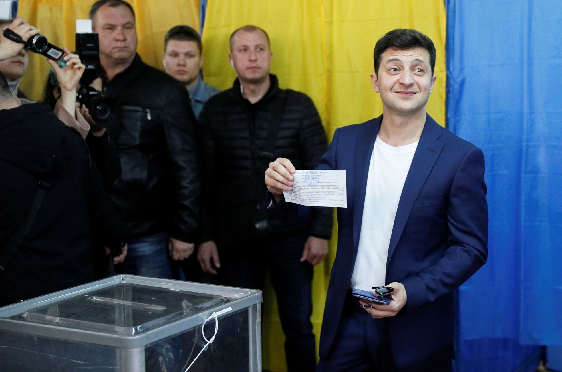 Zelenskyj Ukrajina volby druhé kolo