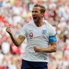 Harry Kane slaví gól v zápase Anglie - Panama na MS 2018