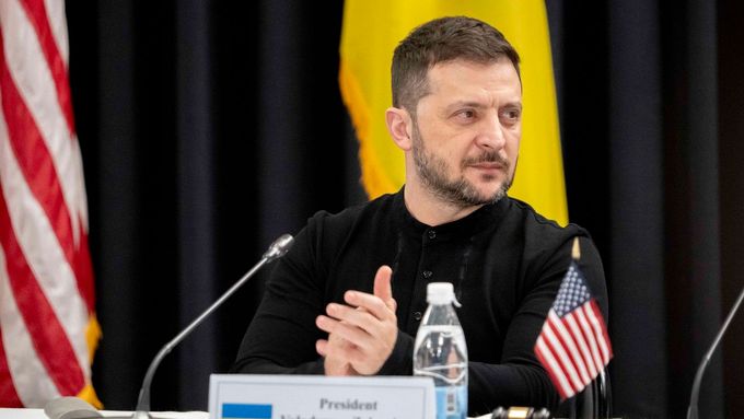 Setkání Zelenského a Trumpa se může uskutečnit v době, kdy se USA připravují na představení dlouho očekávaného plánu na ukončení ruské agrese, 9. ledna 2025,
