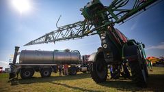 Den zemědělce, Kámen na Pelhřimovsku, zemědělství, traktor, kombajn, žací stroj, mlátička