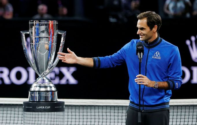 Roger Federer byl opět ústřední postavou výběru Evropy