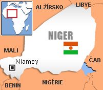 Mapa - Niger