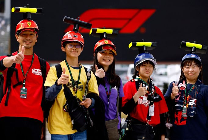 Fanoušci F1 během VC Japonska 2024