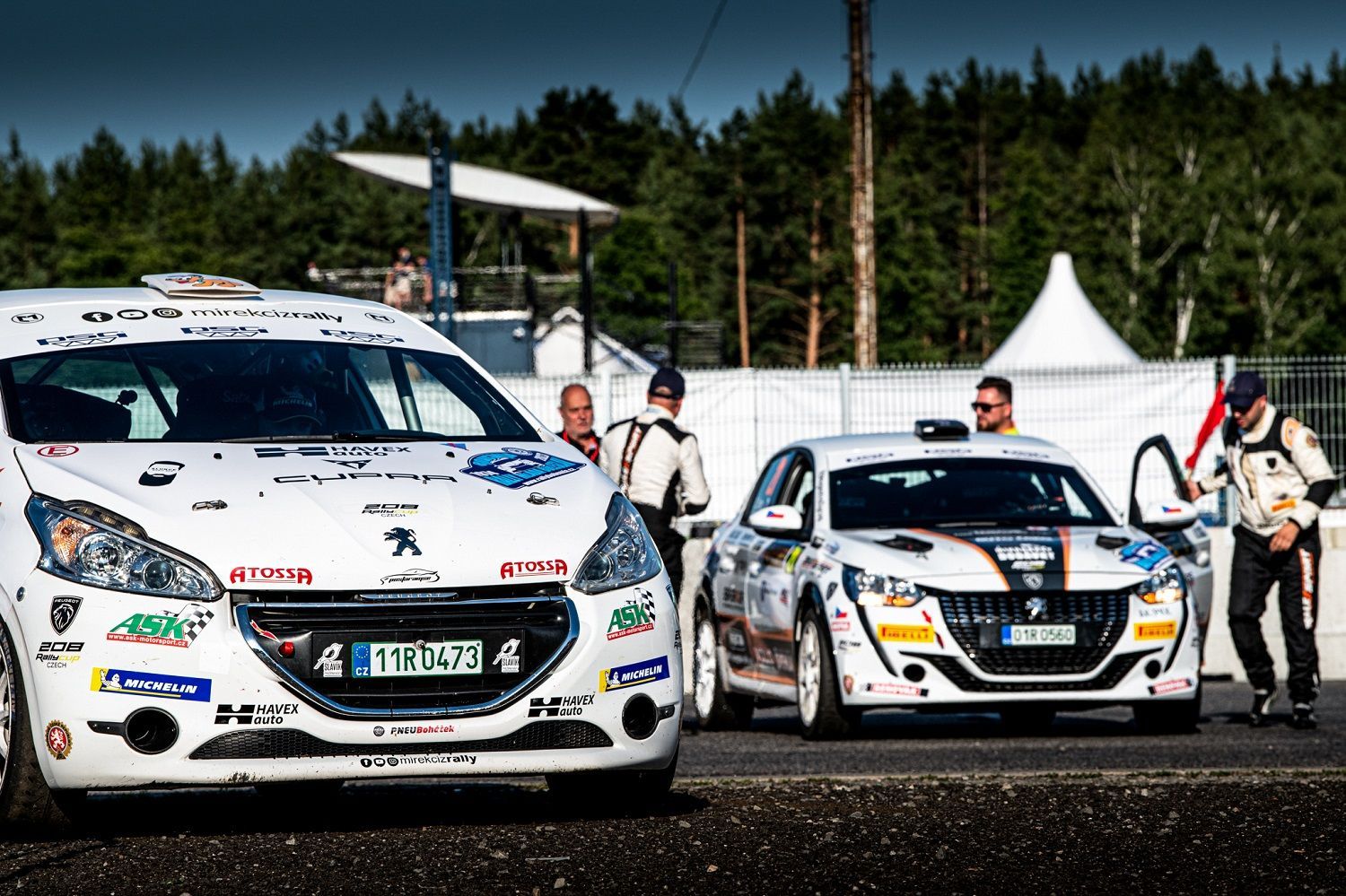 Rallye Bohemia 2023: Peugeot Rallye Cup